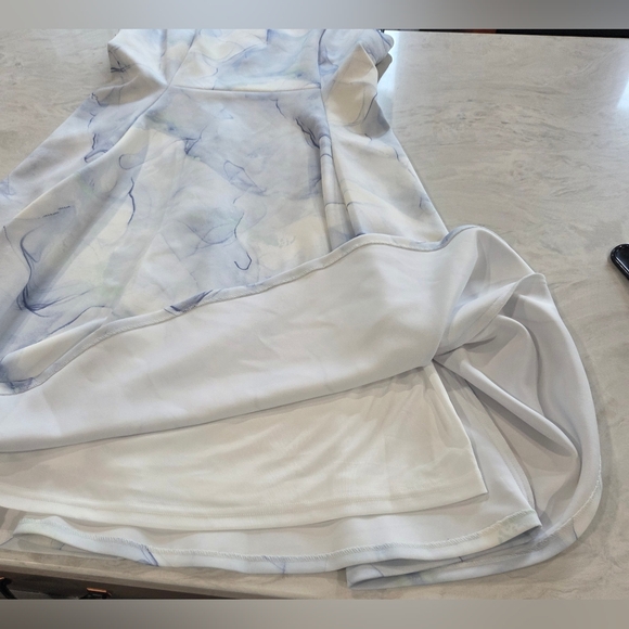 NWT Calvin Klein A Line Scuba Sleeveless Dress - Picture 6 of 11